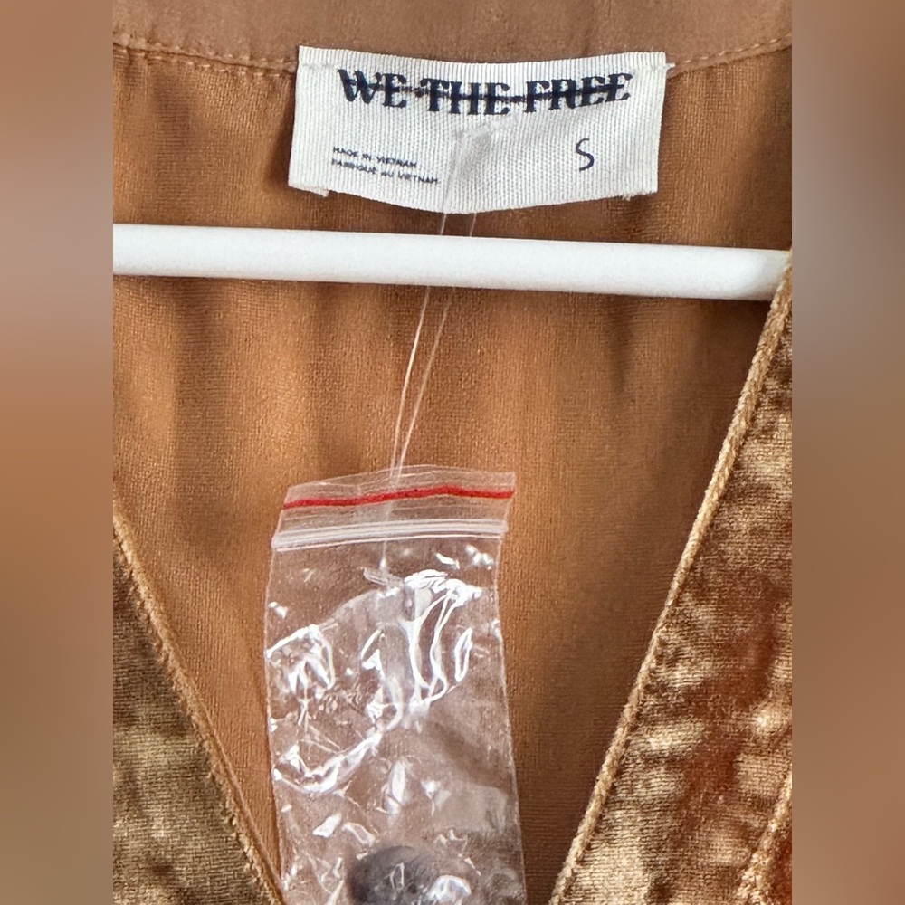 We The Free Velvet South
Side Amber small new vest free people - Picture 4 of 7